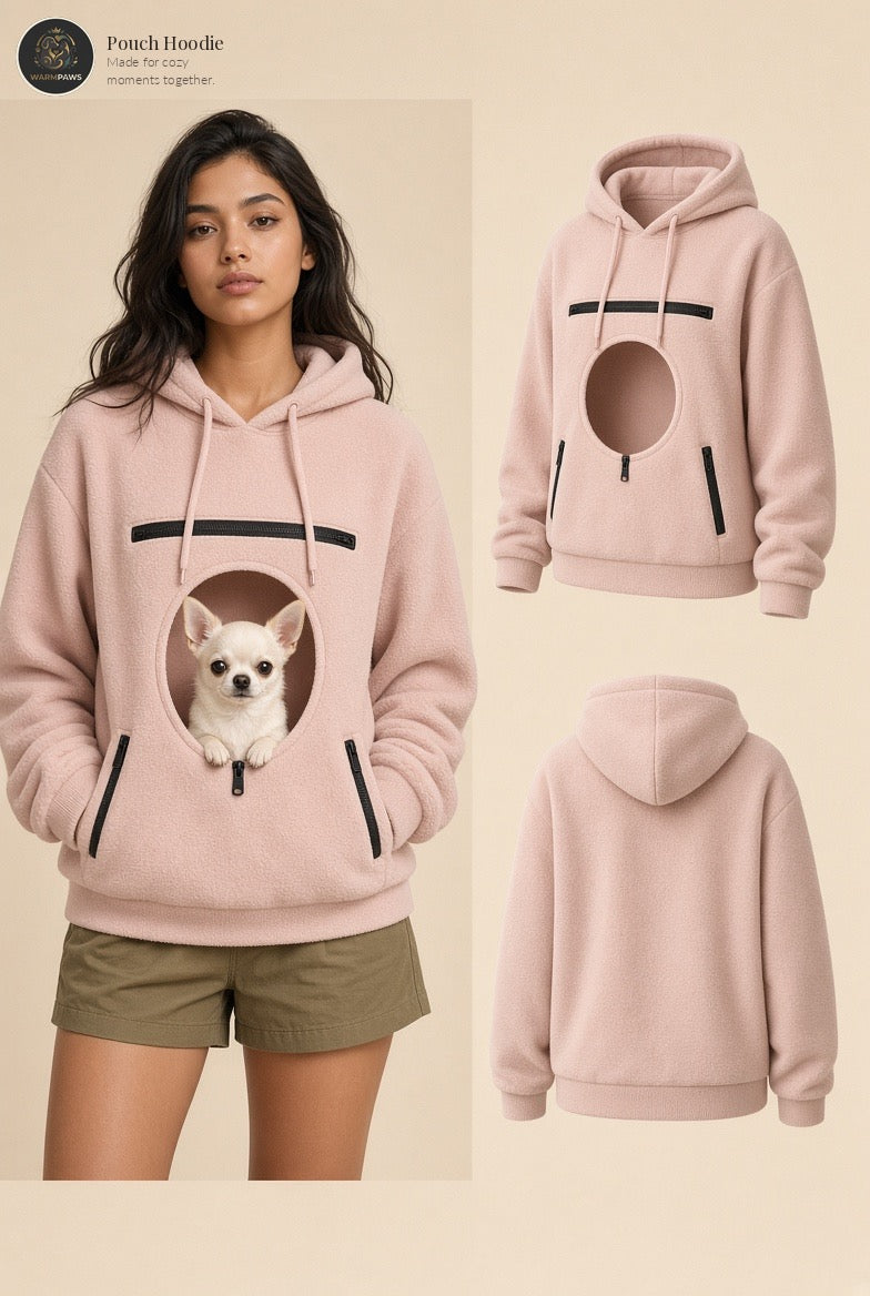 WarmPaws™ Pet Carrier Hoodie