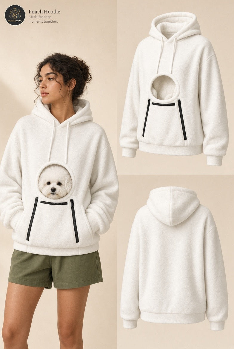 WarmPaws™ Pet Carrier Hoodie