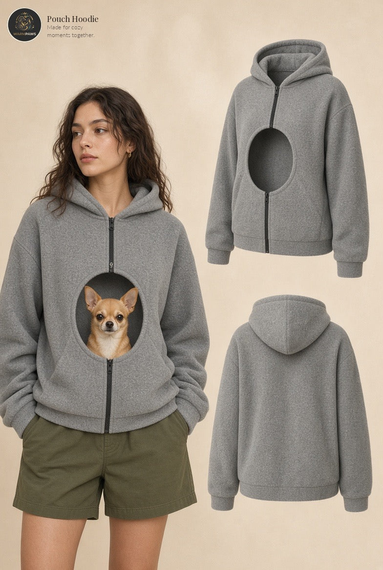 WarmPaws™ Pet Carrier Hoodie